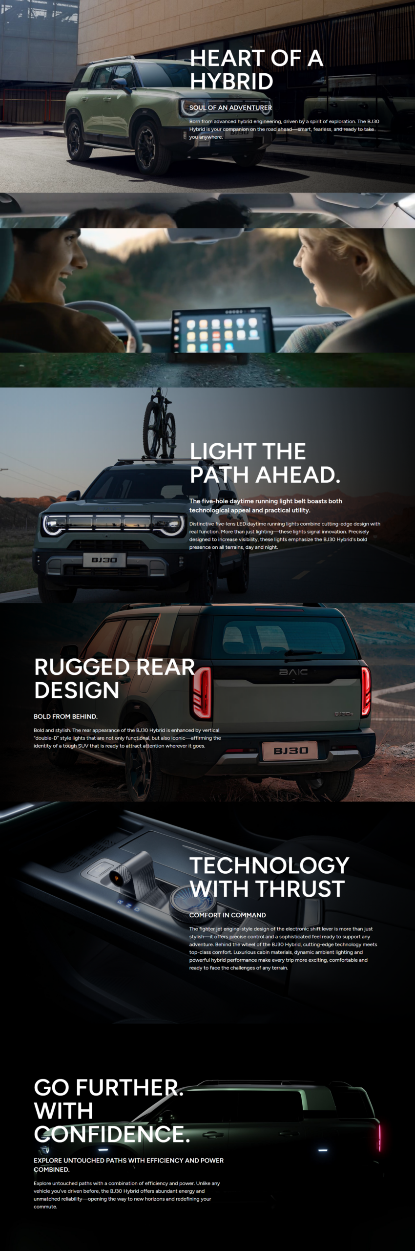 BAIC BJ30 - Overview