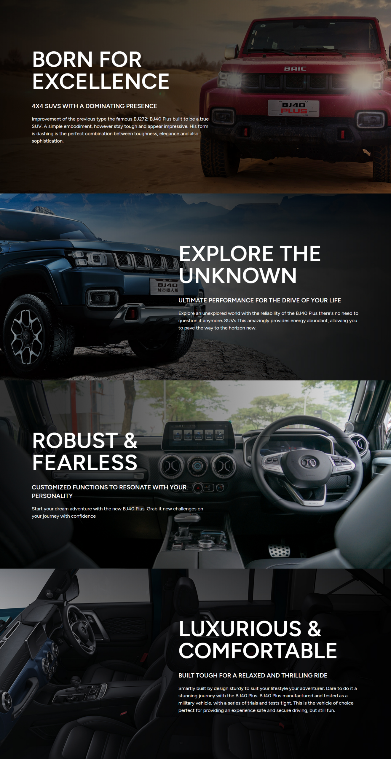BAIC BJ40 Plus - Overview